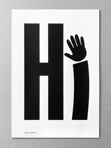 Hi print - Black