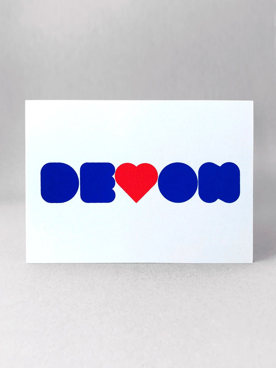 Devon card – Salty's Studio Ltd