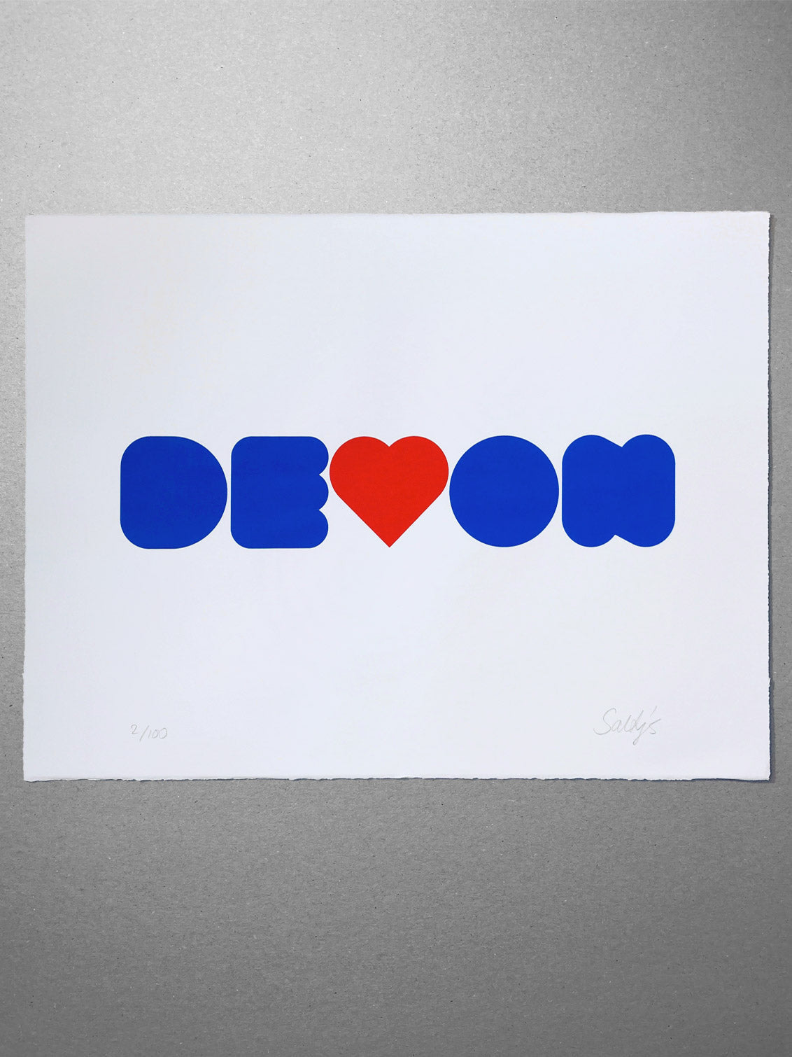 FLASH SALE Devon print (unframed)