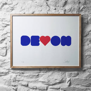 FLASH SALE Devon print (unframed)