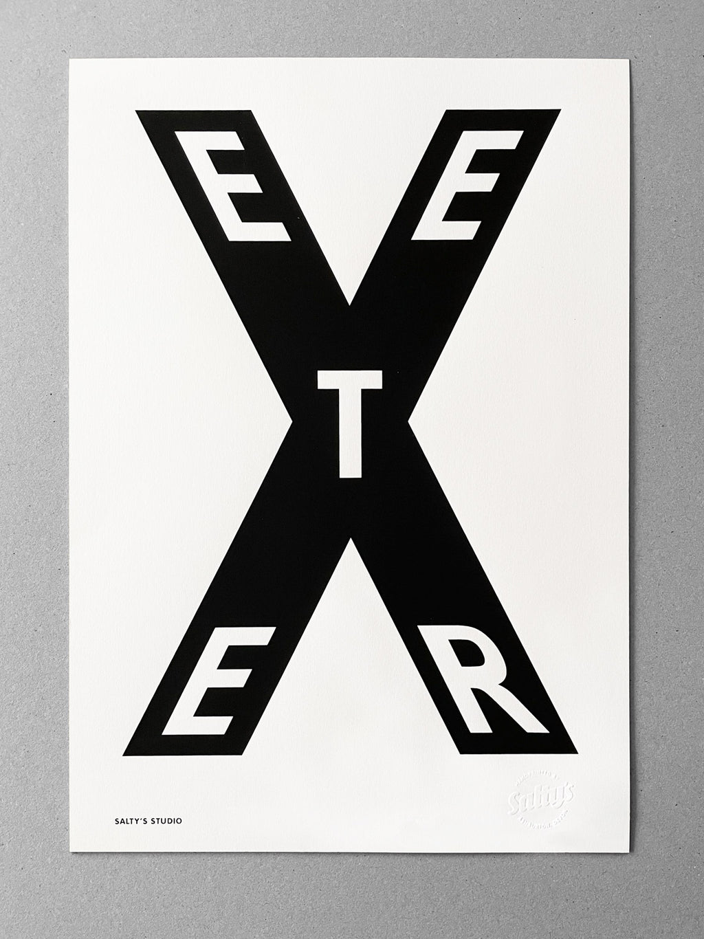Exeter A3 Print
