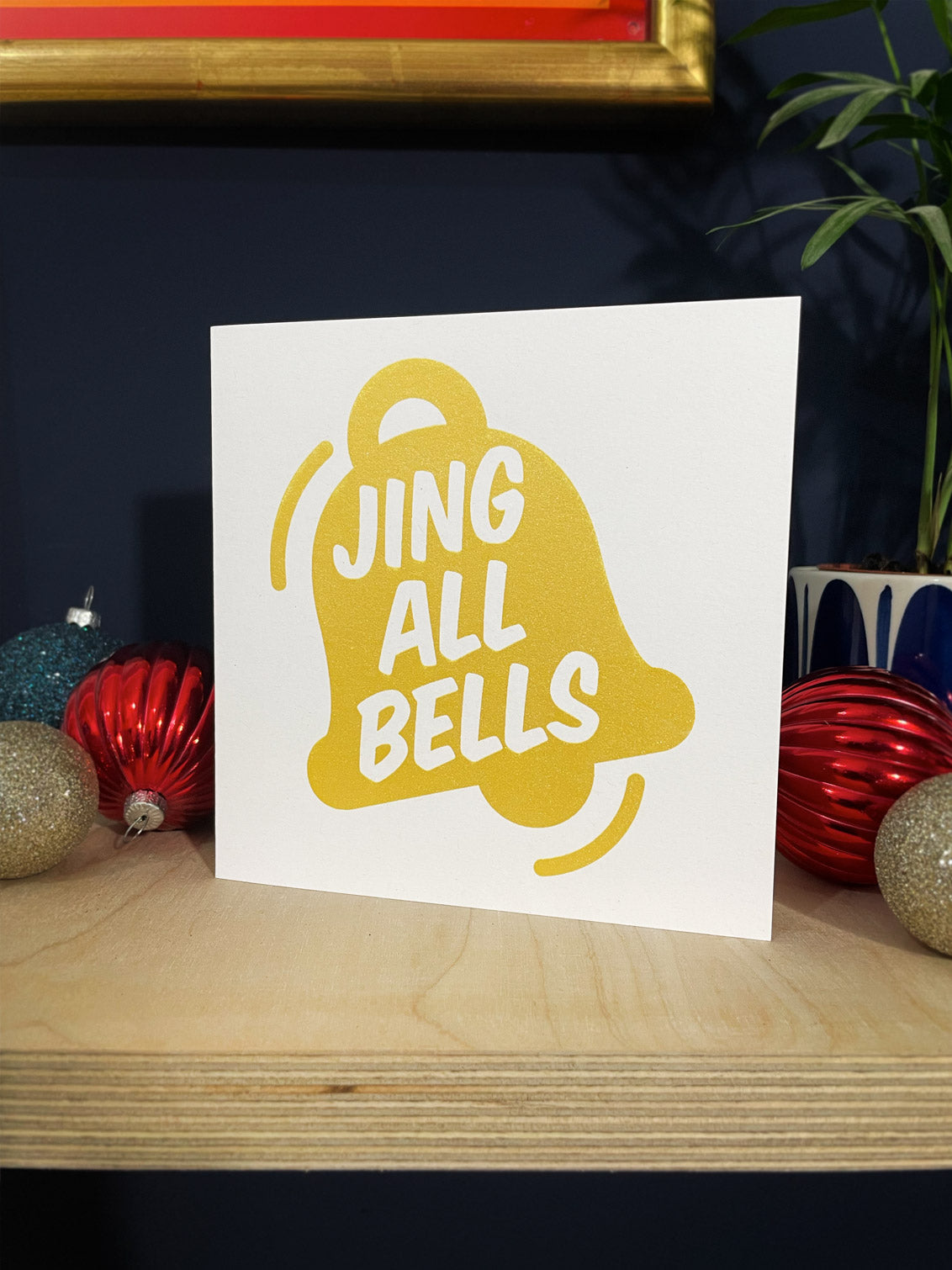 Jing All Bells! Christmas card