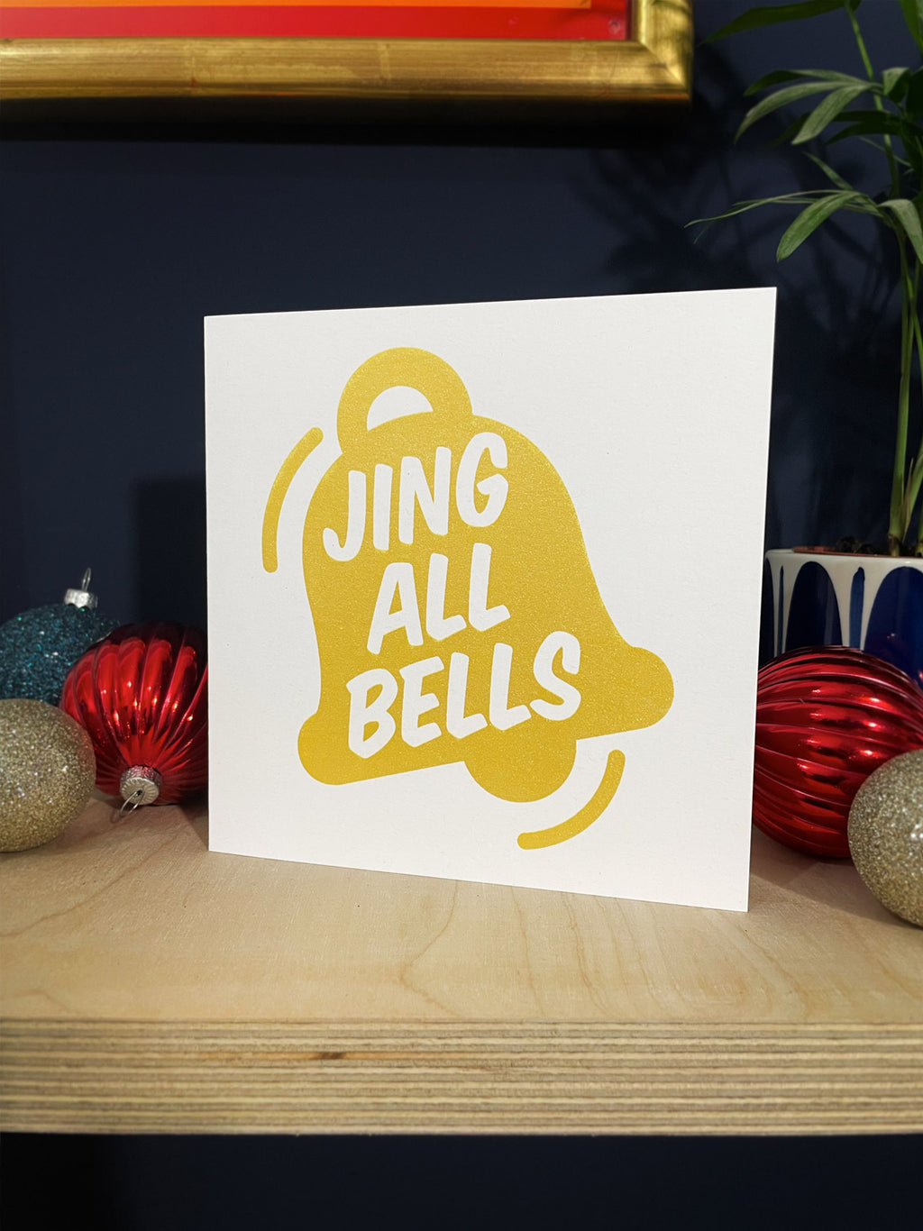 Jing All Bells! Christmas card