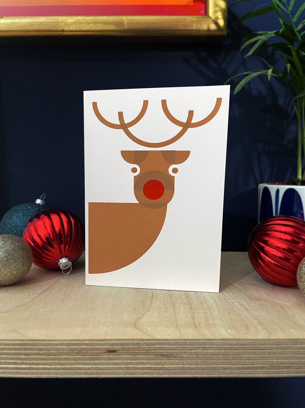 Reindeer Christmas Card