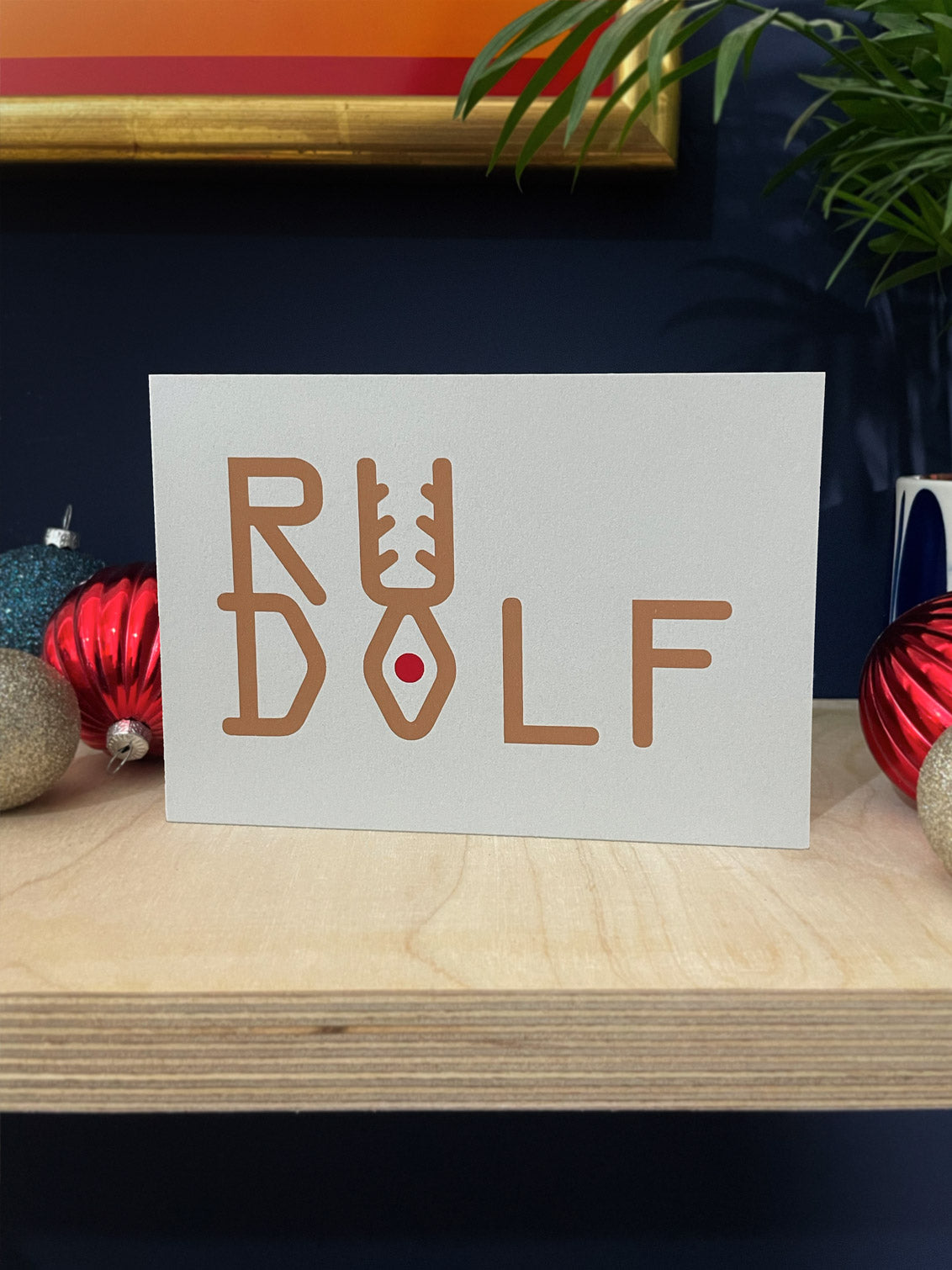 Rudolf Christmas card