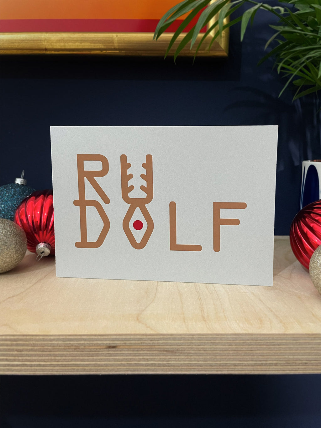 Rudolf Christmas card