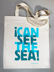 I Can See The Sea! Tote Bag