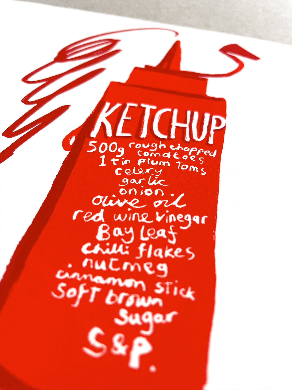 Salty’s Online 
Ketchup card
