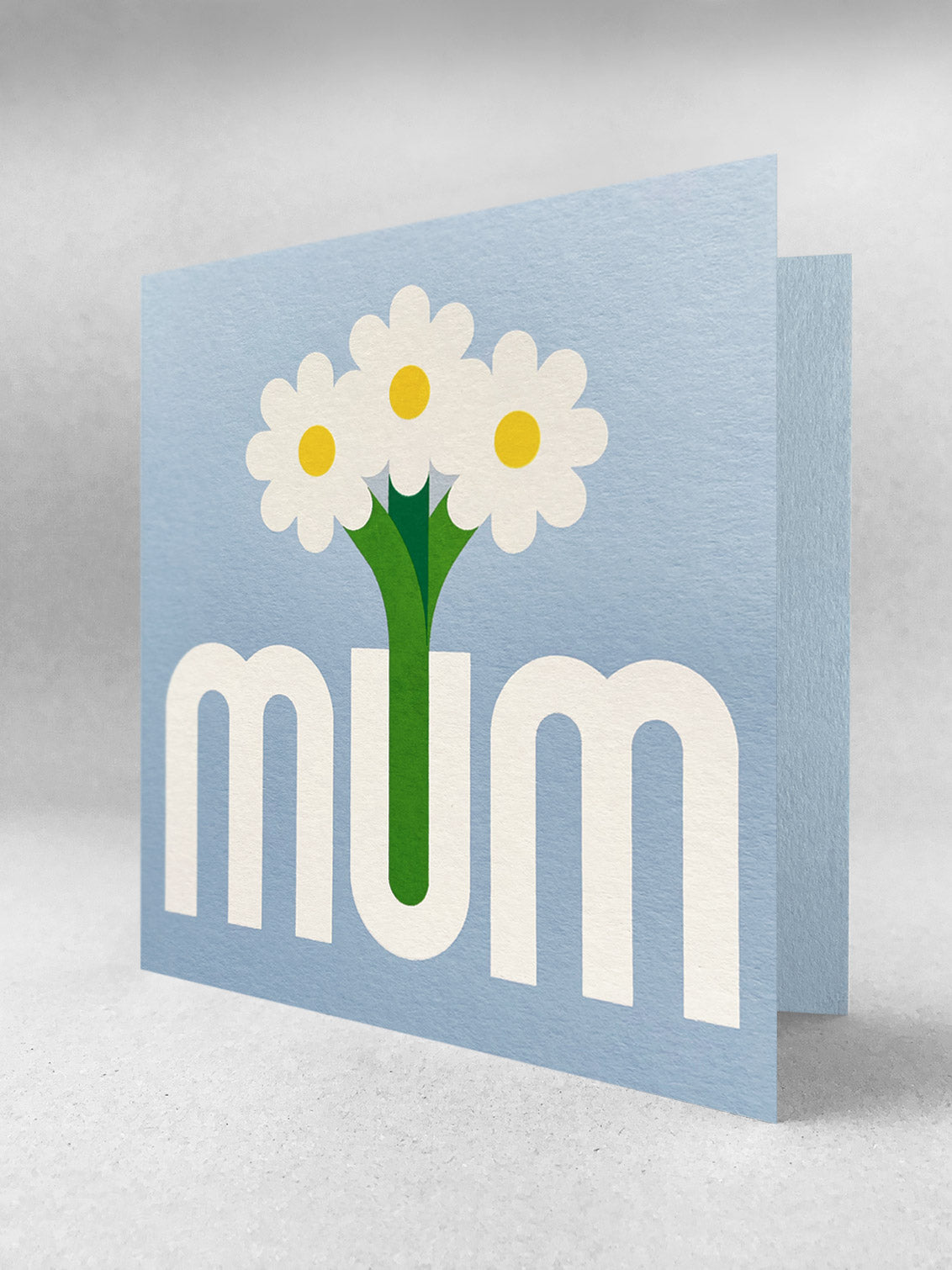 MUM daisy card