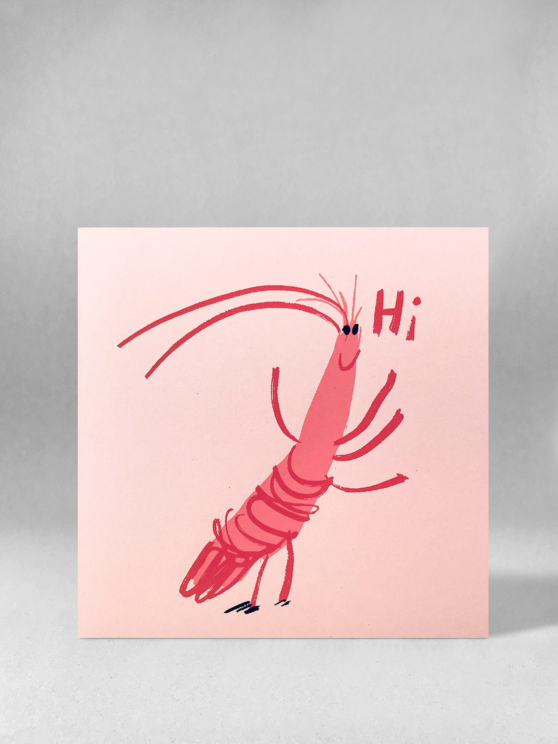 Prawn Hi card