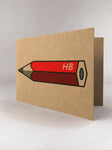 Salty’s Online 
HB Red pencil card