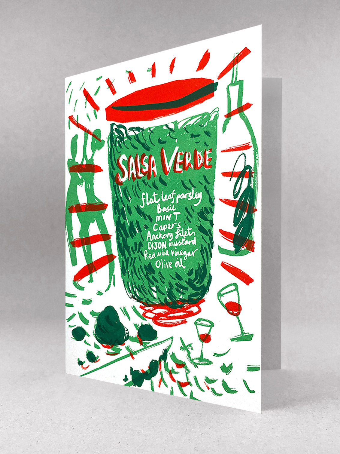 Salsa Verde card – Salty's Studio Ltd