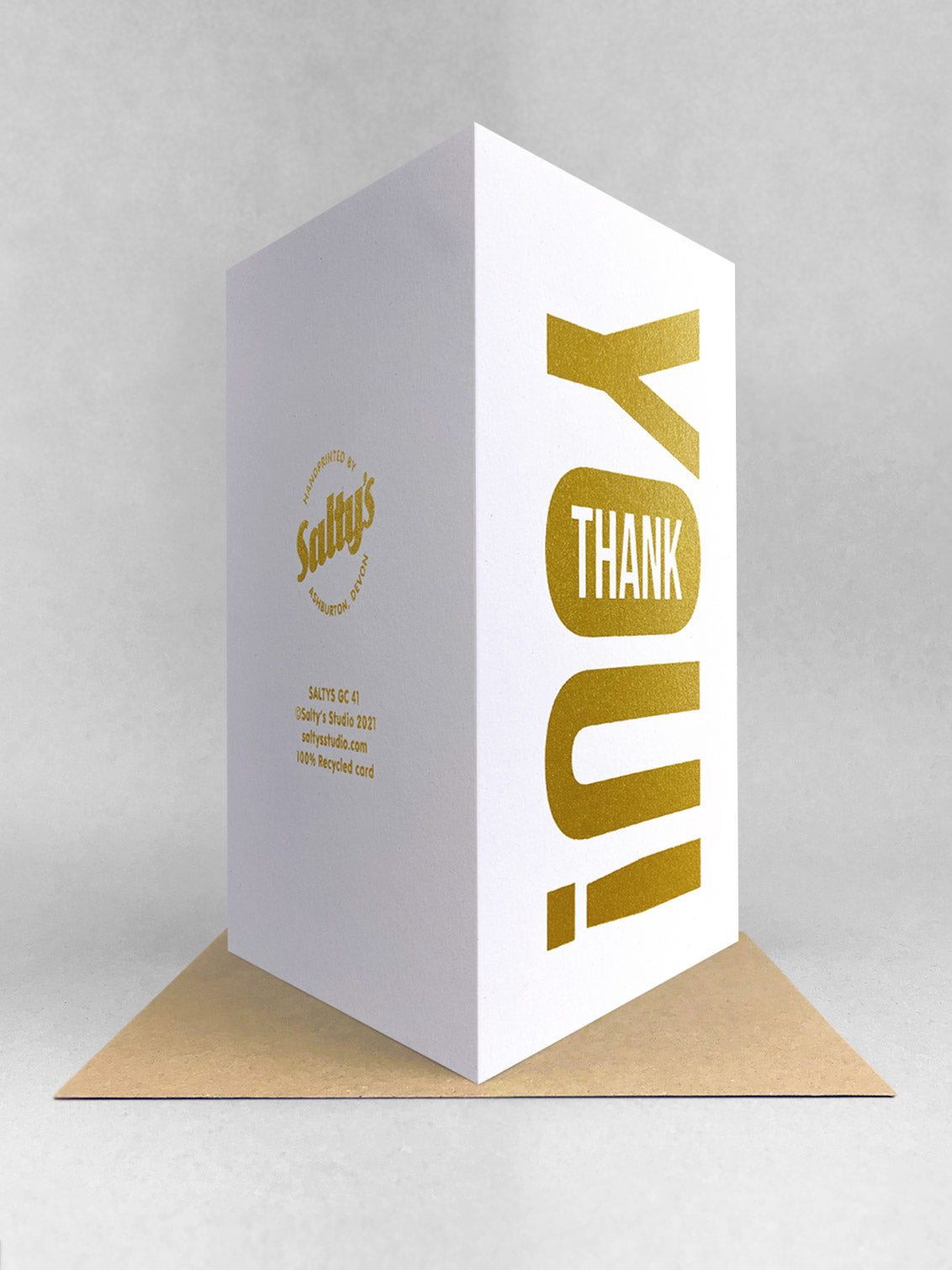 Thank you card