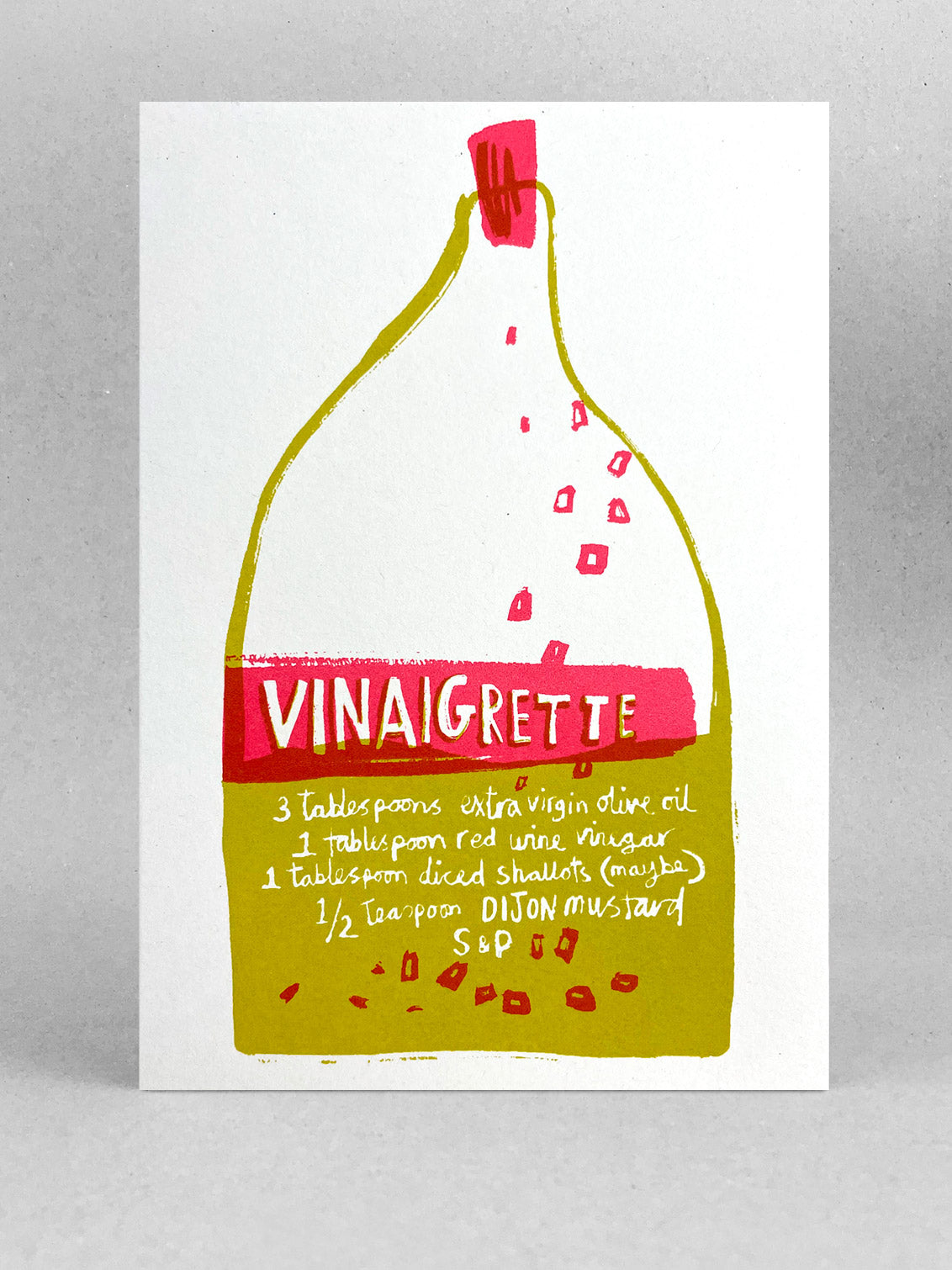 Vinaigrette card