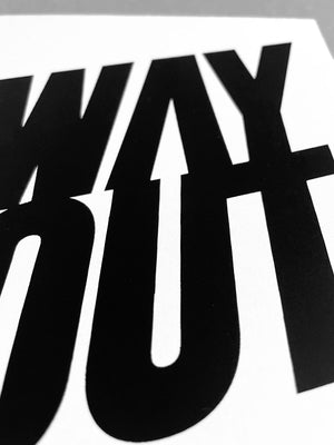 Way Out card