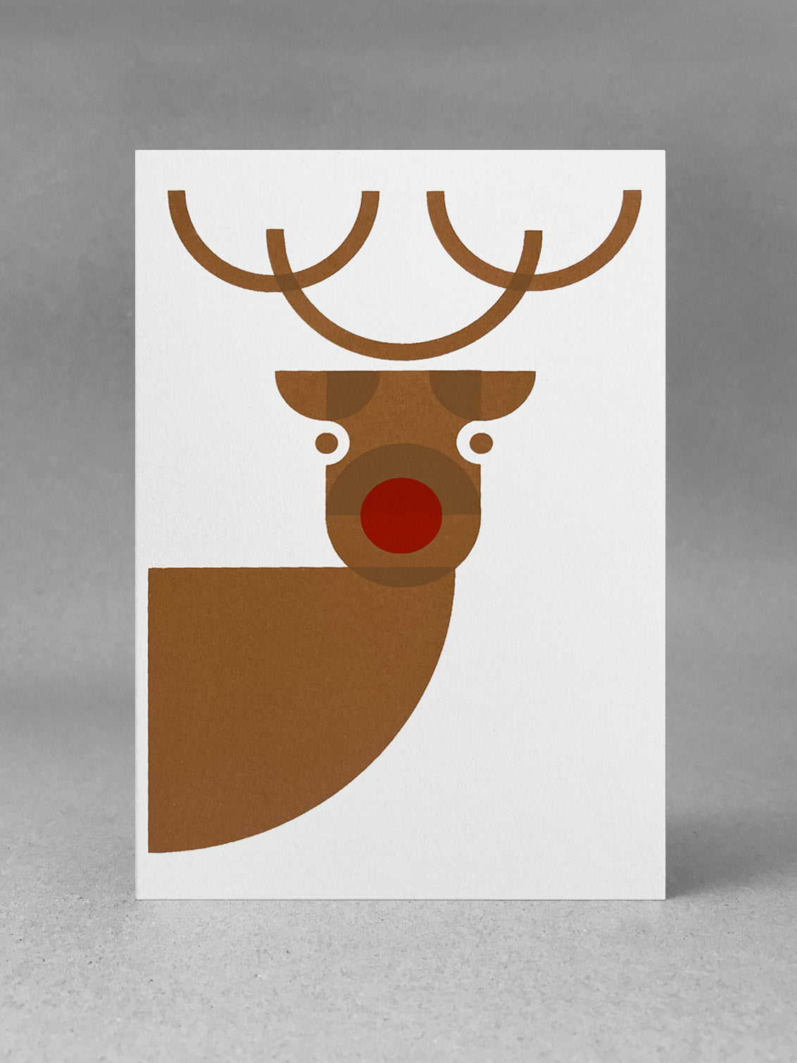 Reindeer Christmas Card
