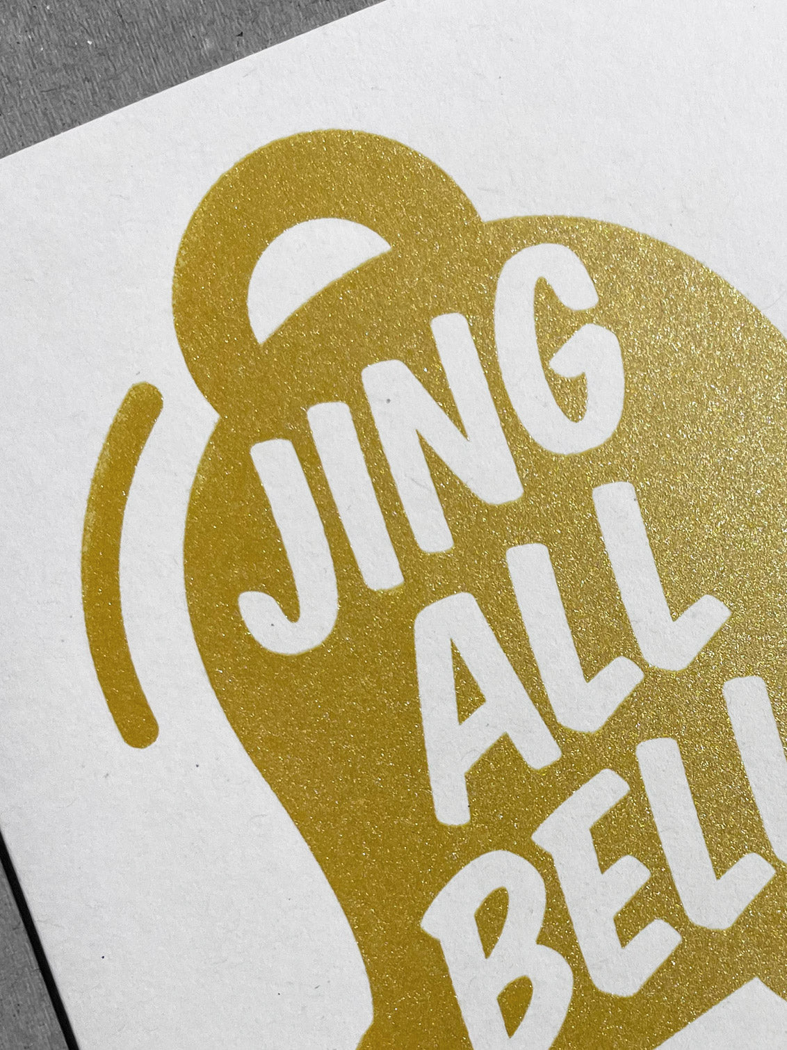 Jing All Bells! Christmas card