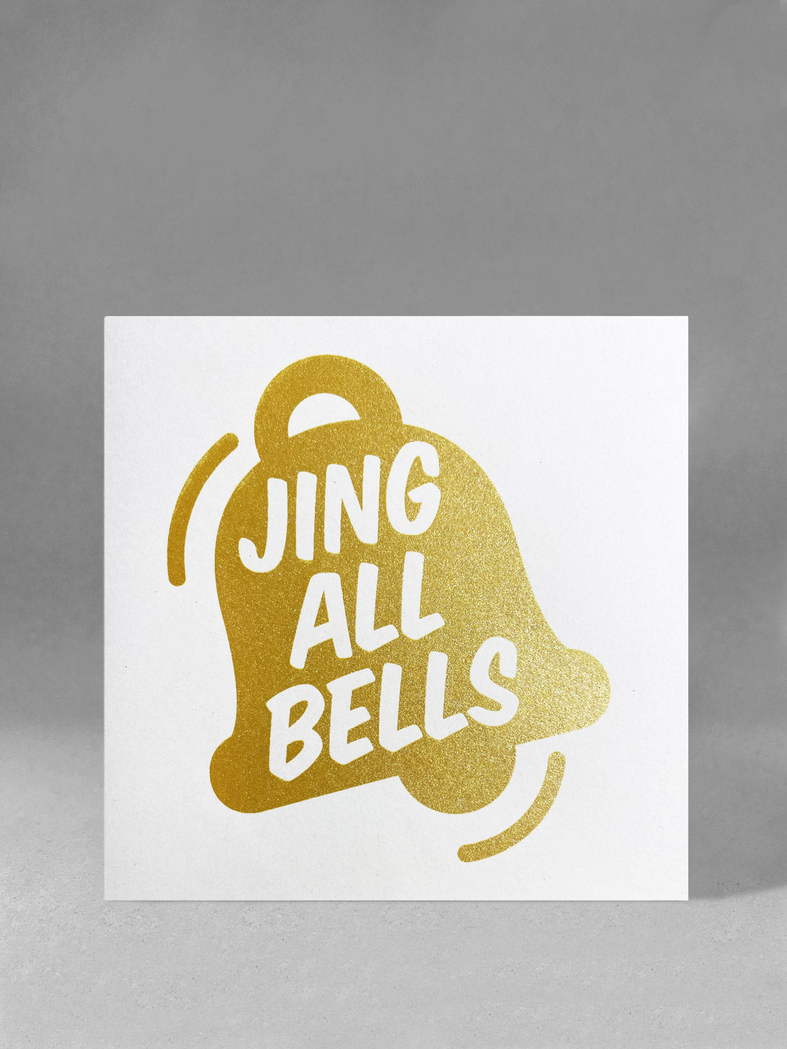 Jing All Bells! Christmas card
