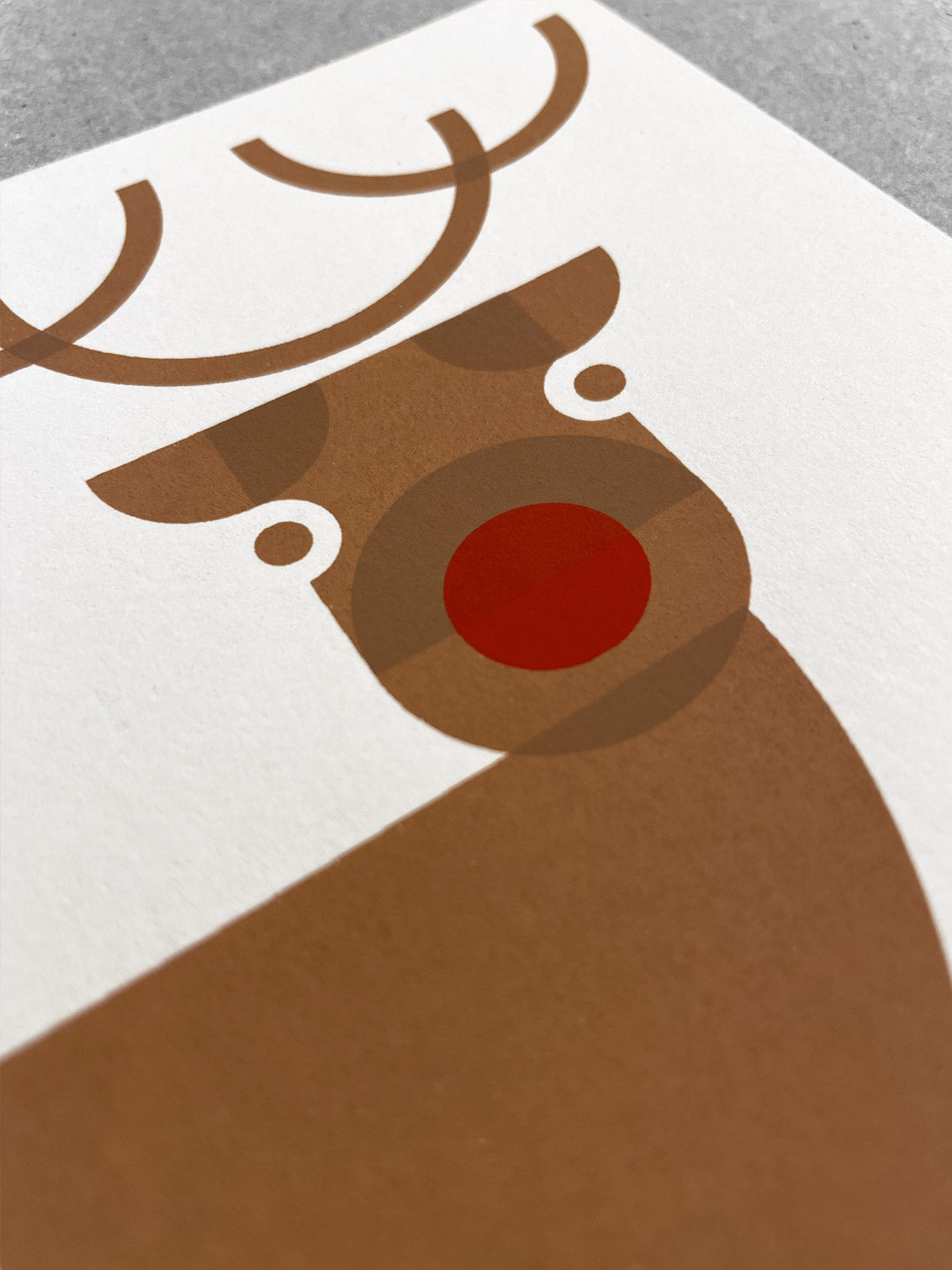 Reindeer Christmas Card