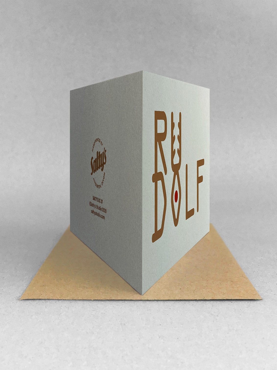 Rudolf Christmas card