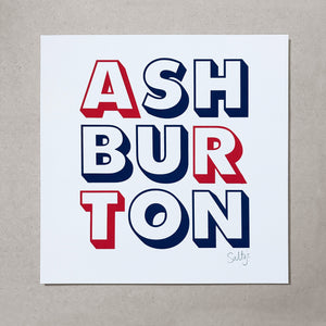 Ashburton Art print