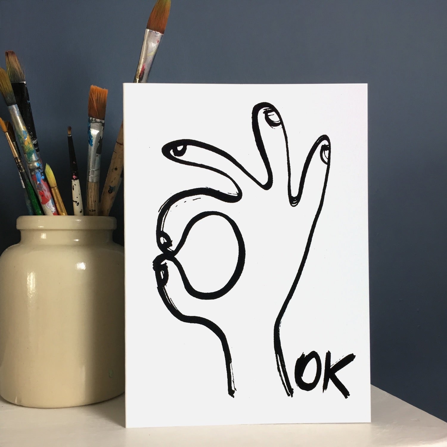 OK card – Salty's Studio Ltd
